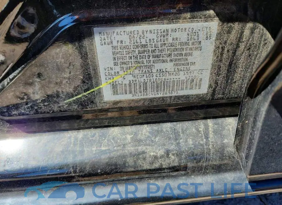 3N1AB8CV0NY289871# 13
