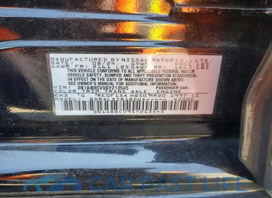 3N1AB8CV9SY213545# 13
