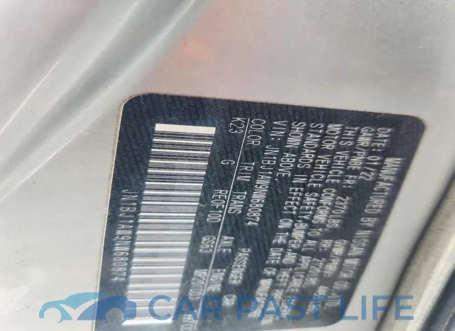 JN1BJ1AW9NW680874# 12