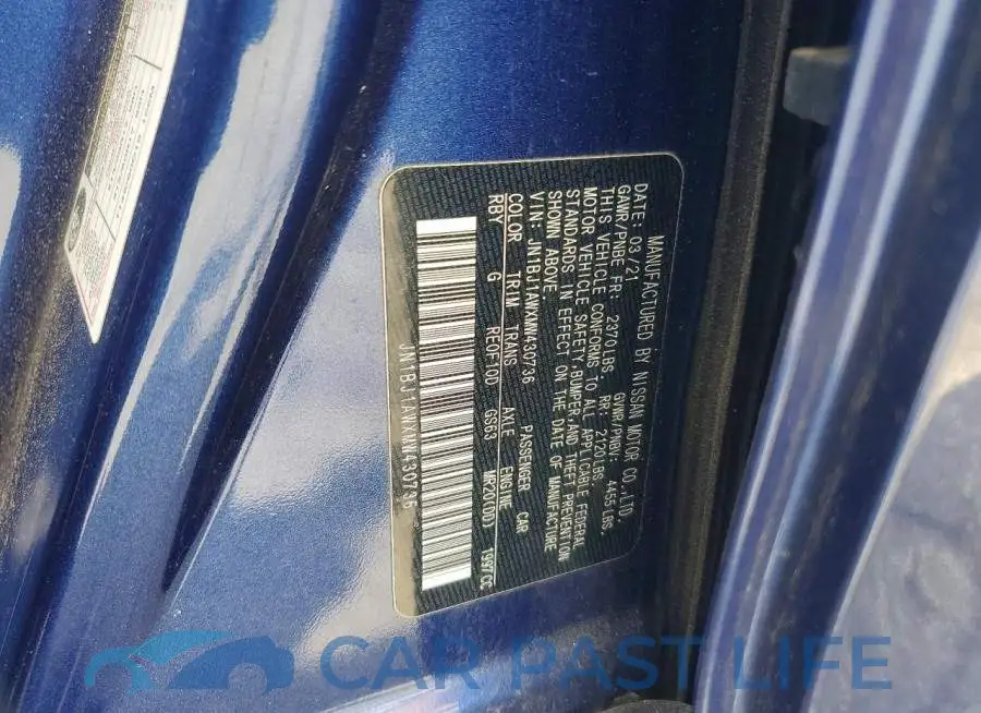 JN1BJ1AWXMW430736# 13