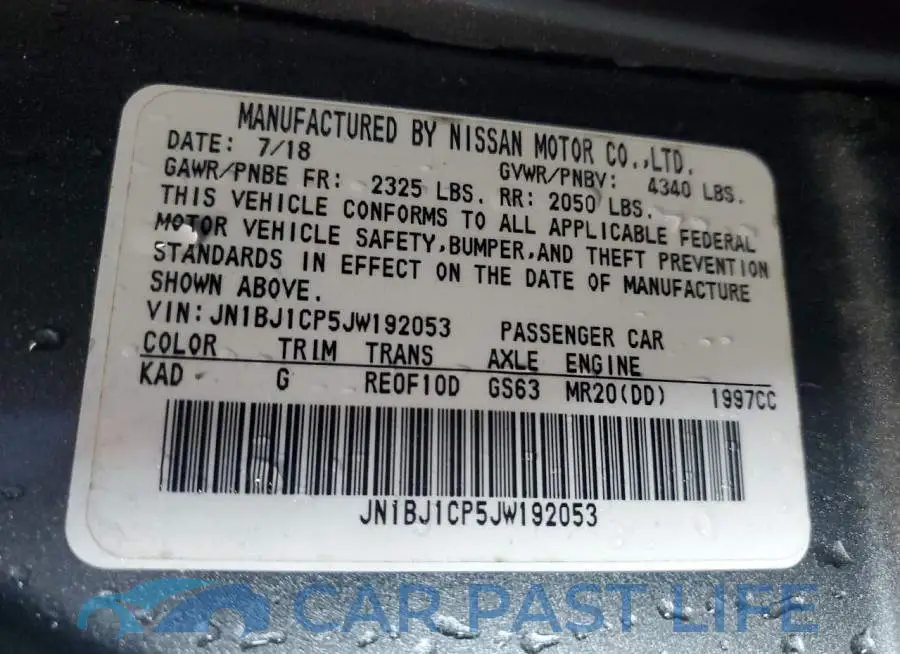JN1BJ1CP5JW192053# 13