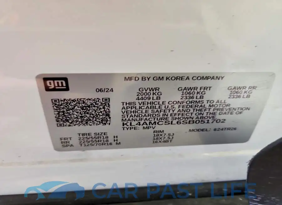 KL4AMCSL6SB051702# 14