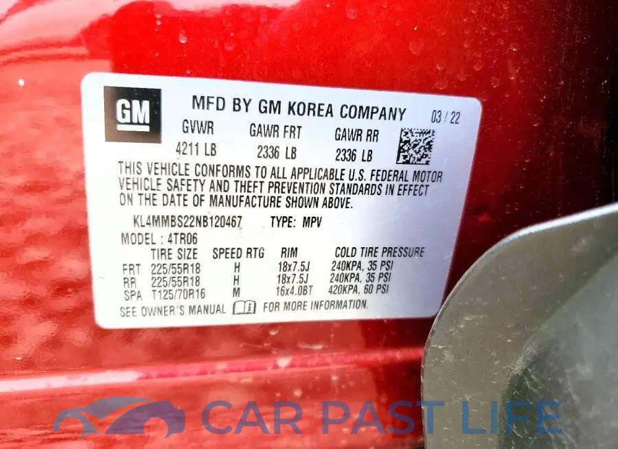 KL4MMBS22NB120467# 13