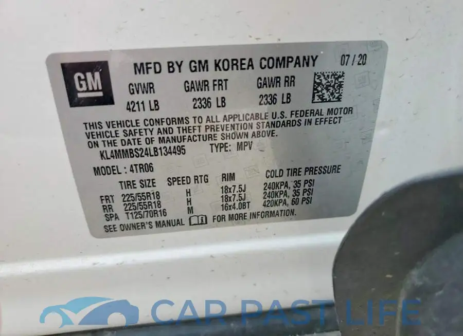 KL4MMBS24LB134495# 13