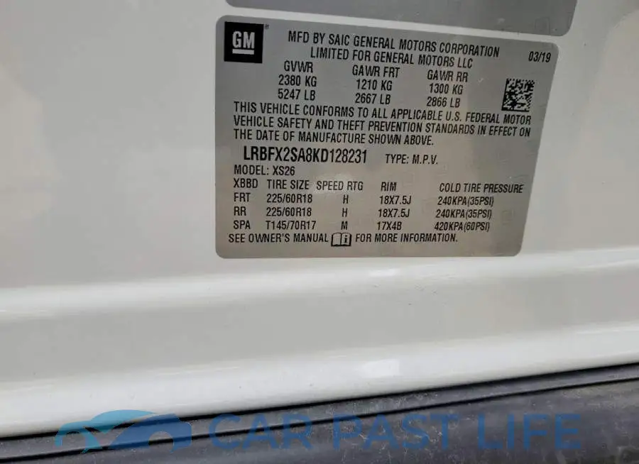 LRBFX2SA8KD128231# 14