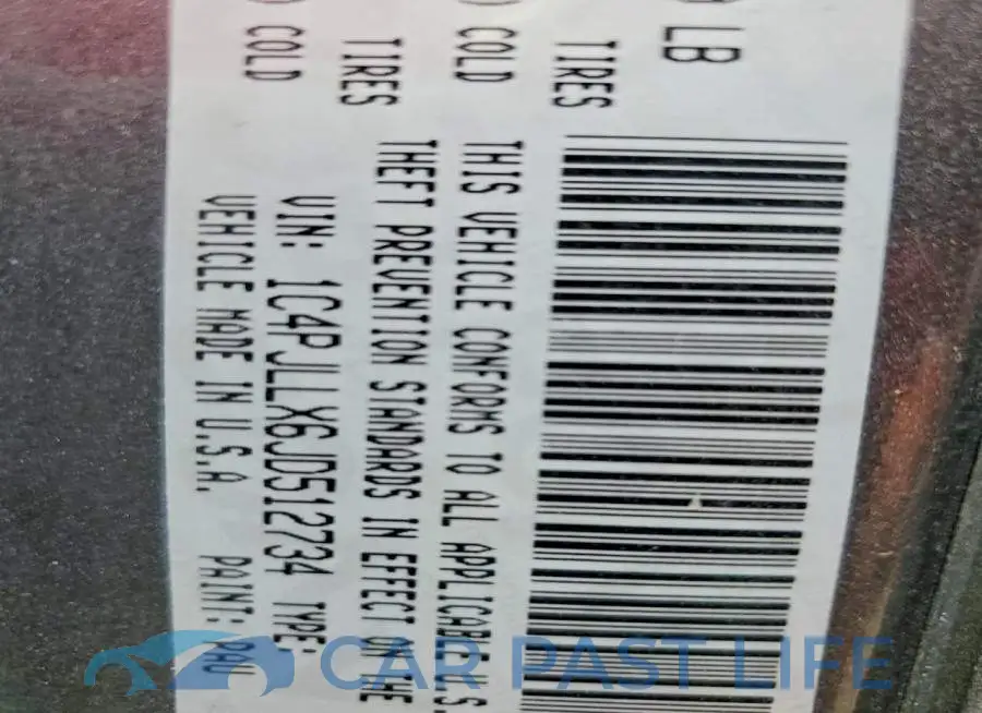 1C4PJLLX6JD512734# 14