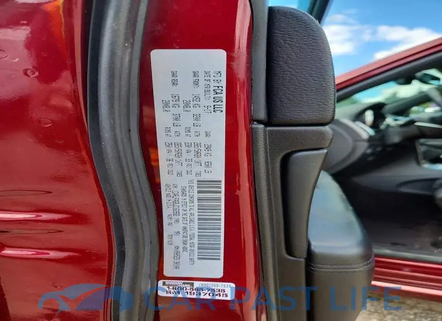 1C4RJFAG8JC162932# 12