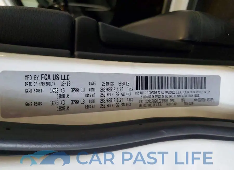 1C4RJFBGXLC237650# 14