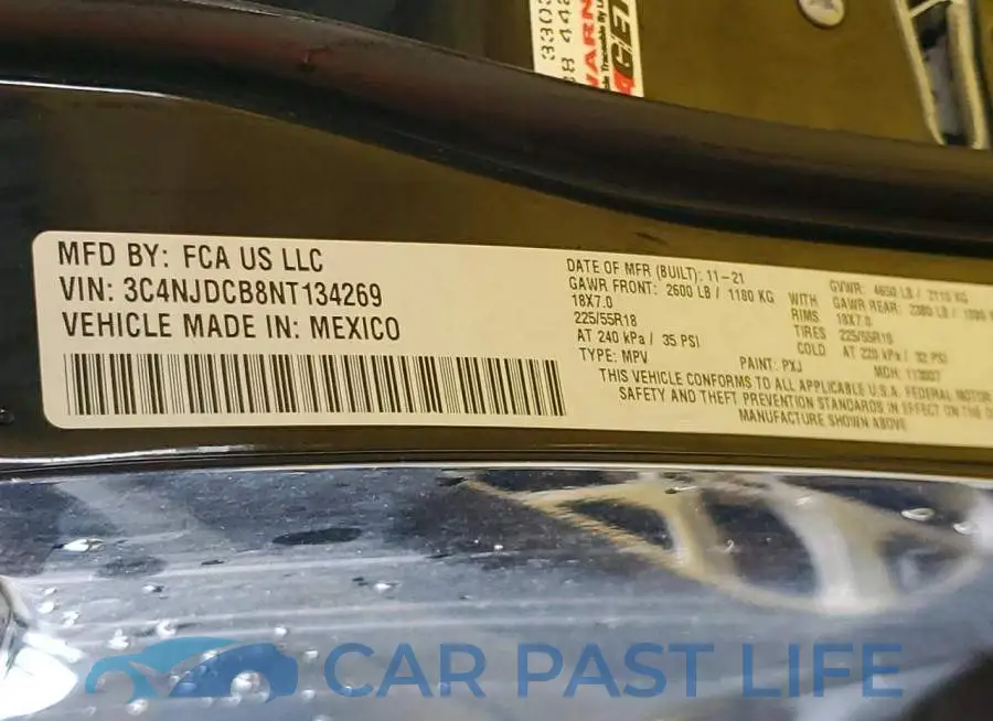3C4NJDCB8NT134269# 13