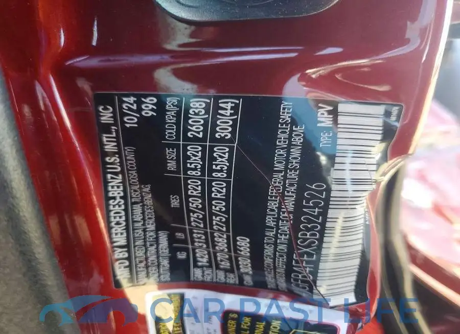 4JGFB4FEXSB324526# 13
