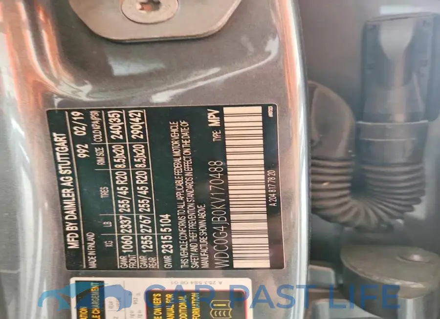 WDC0G4JB0KV170488# 13