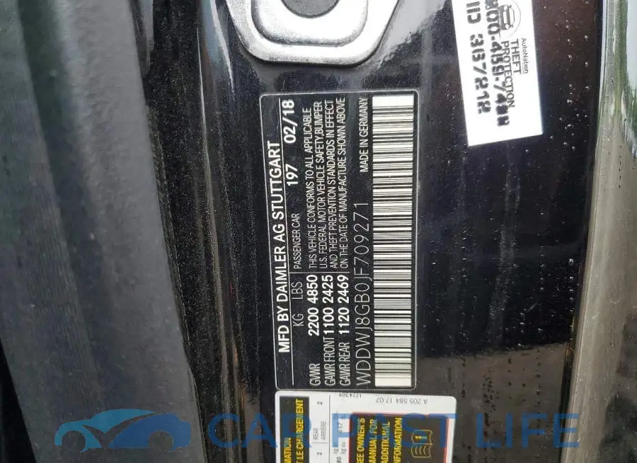 WDDWJ8GB0JF709271# 12