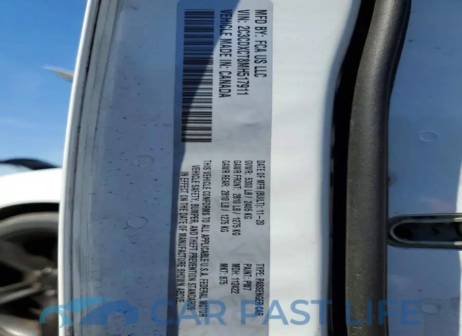 2C3CDXCT8MH517911# 13