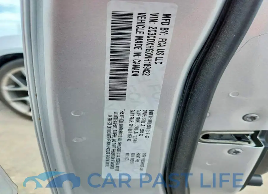 2C3CDXHGXNH189422# 12