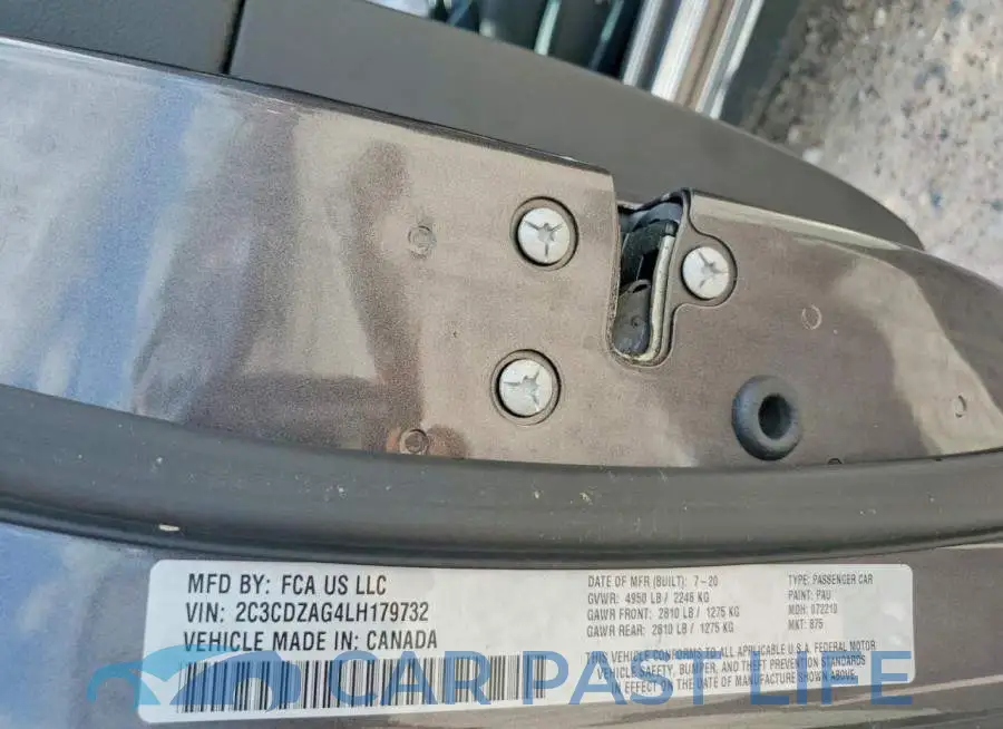 2C3CDZAG4LH179732# 12
