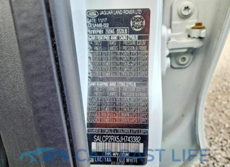 SALCP2RX5JH743382# 14