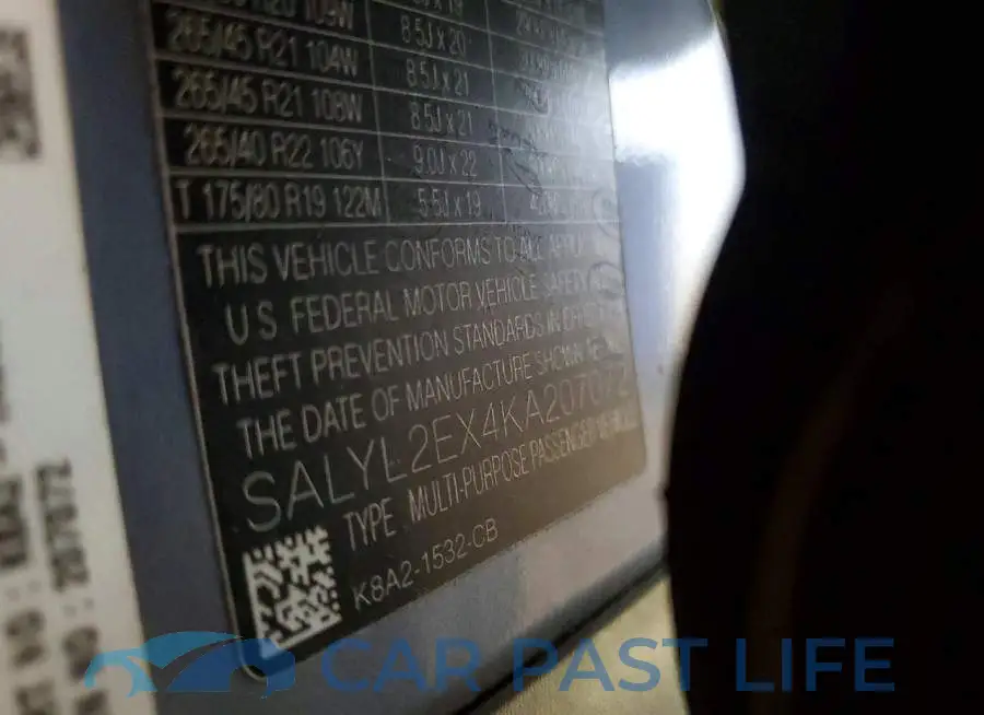 SALYL2EX4KA207072# 14