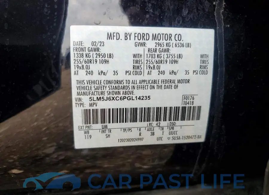 5LM5J6XC6PGL14235# 13