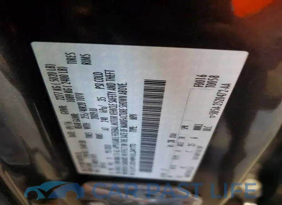 5LMTJ3DH9HUL24170# 13