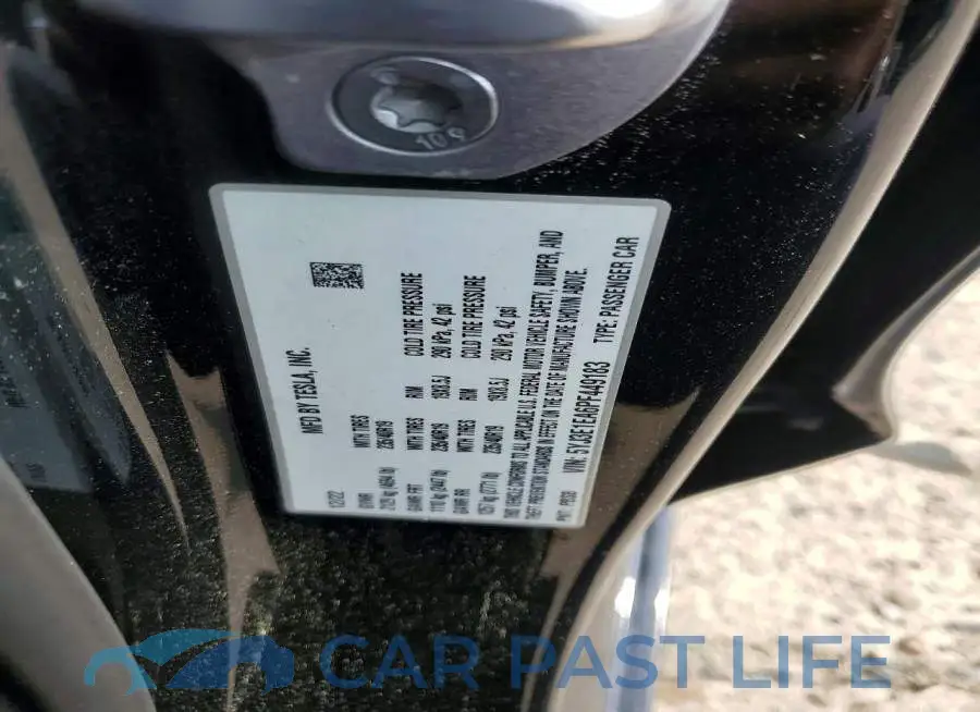 5YJ3E1EA6PF449183# 13