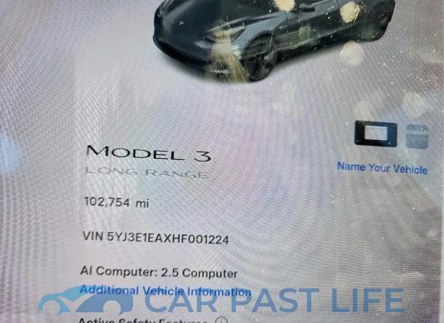 5YJ3E1EAXHF001224# 9