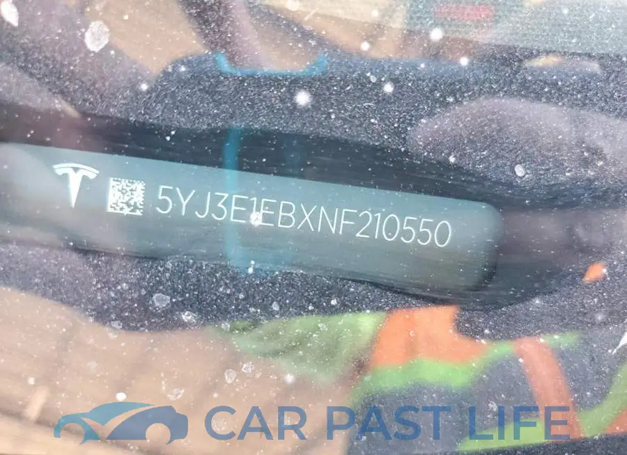 5YJ3E1EBXNF210550# 12