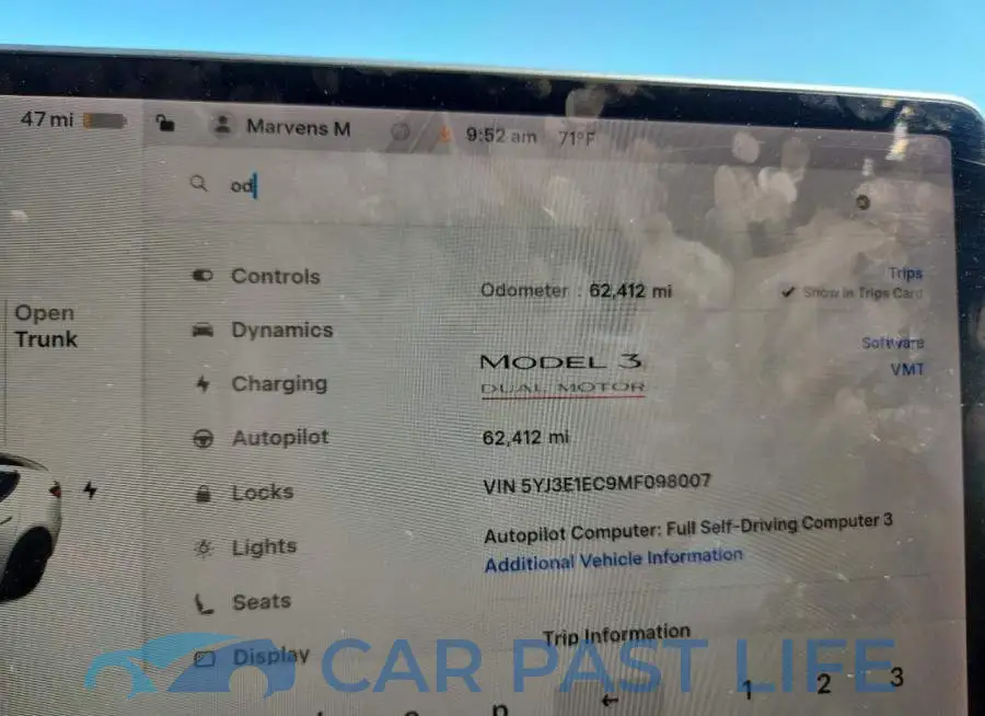 5YJ3E1EC9MF098007# 9