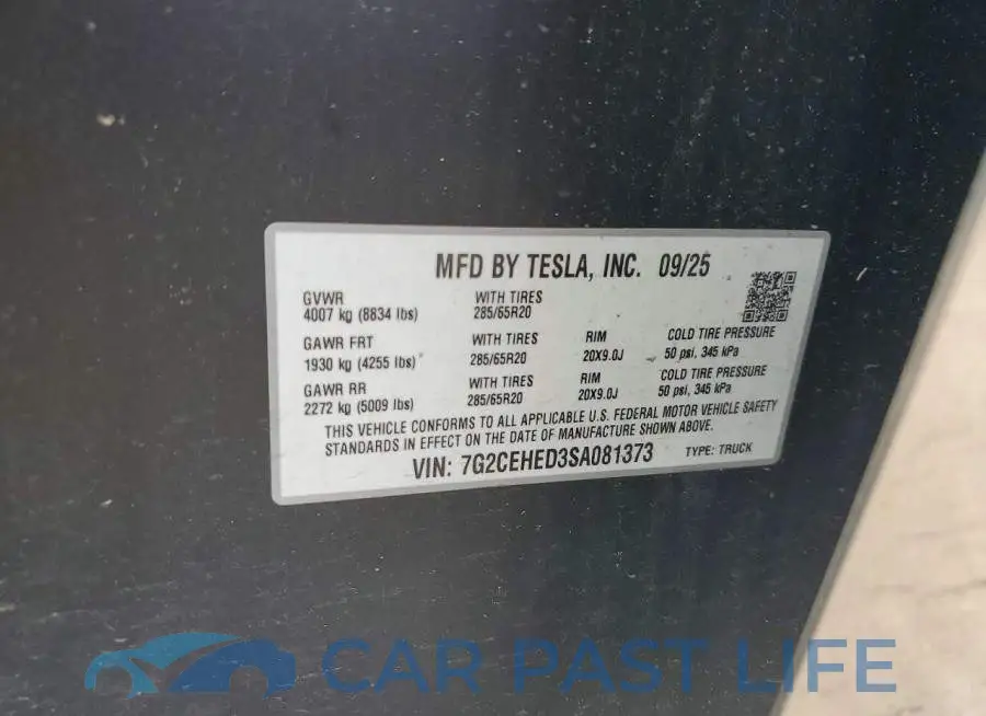 7G2CEHED3SA081373# 13