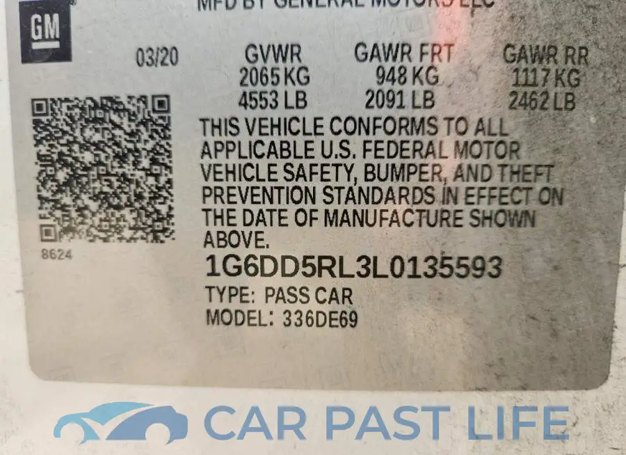 1G6DD5RL3L0135593# 13