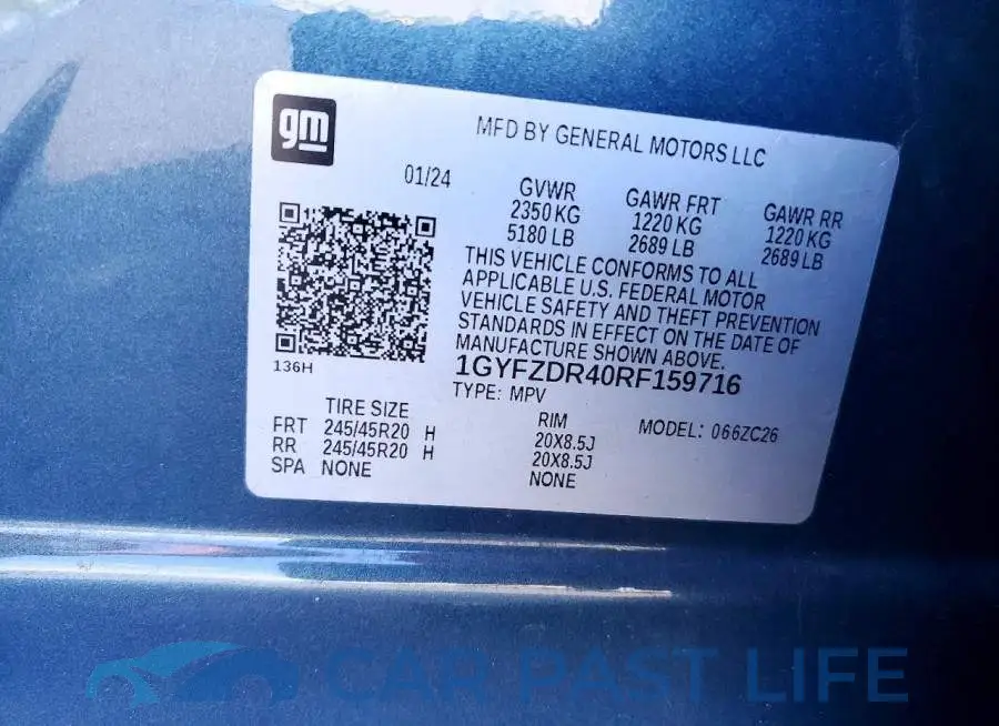 1GYFZDR40RF159716# 13