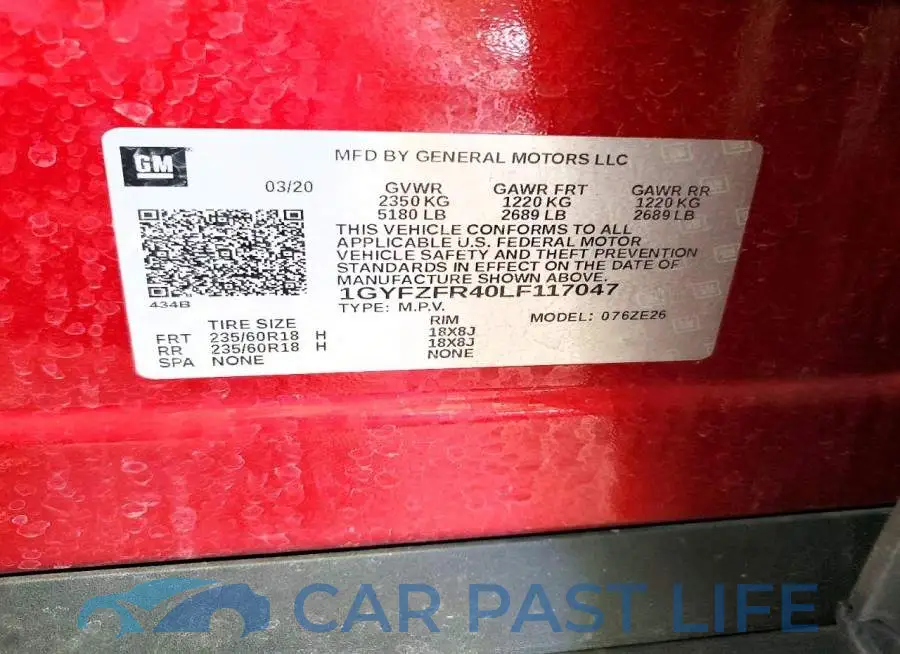 1GYFZFR40LF117047# 13