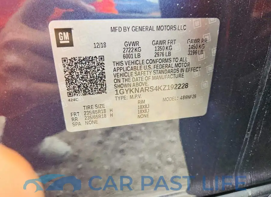 1GYKNARS4KZ192228# 13
