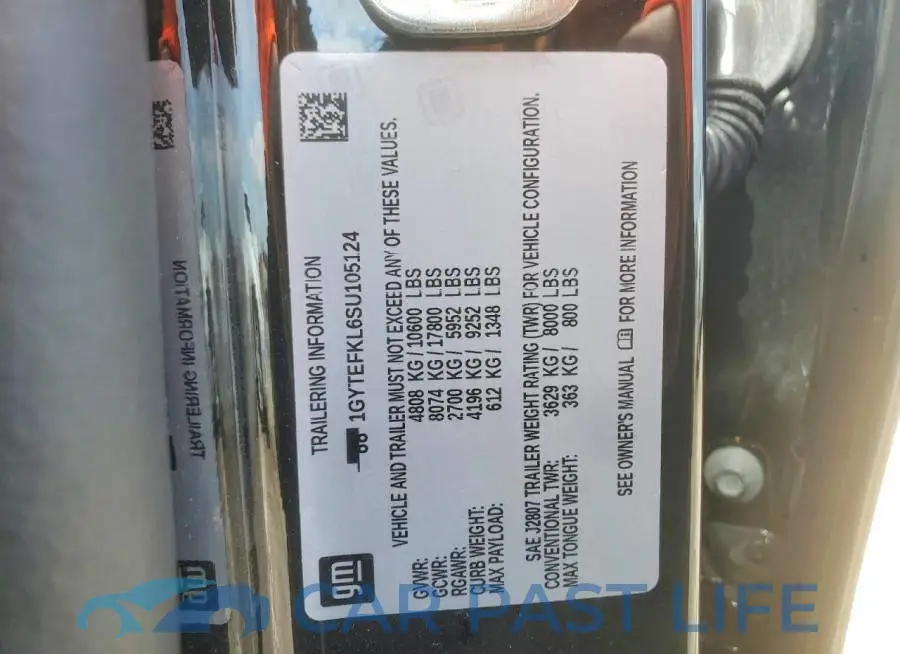 1GYTEFKL6SU105124# 12