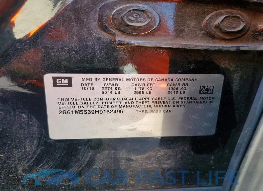 2G61M5S39H9132496# 13