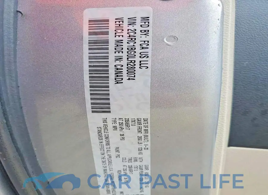 2C4RC1BG0LR280074# 13
