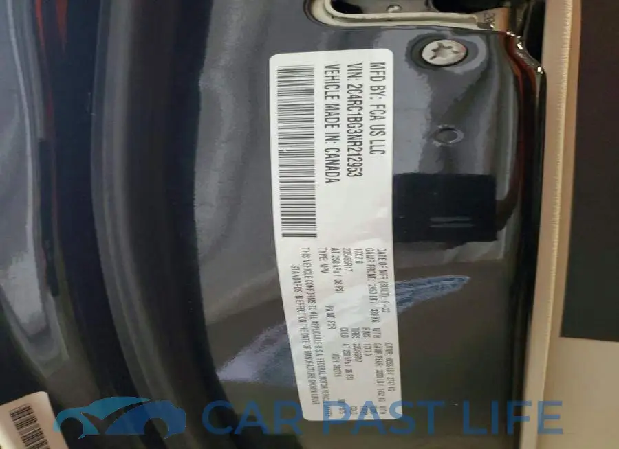 2C4RC1BG3NR212953# 13