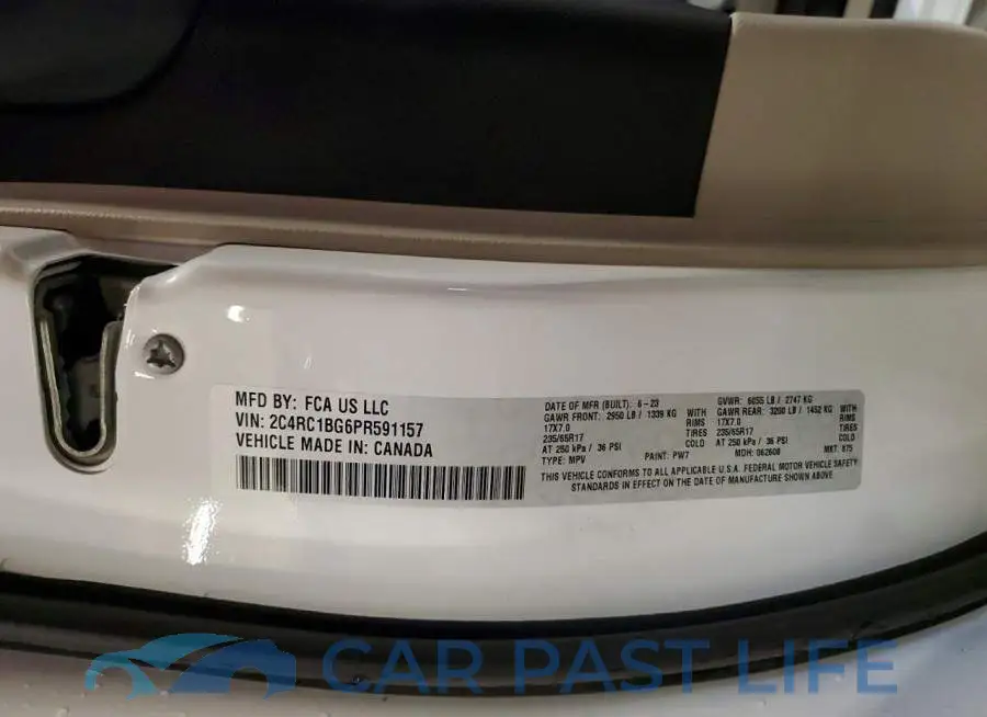 2C4RC1BG6PR591157# 13