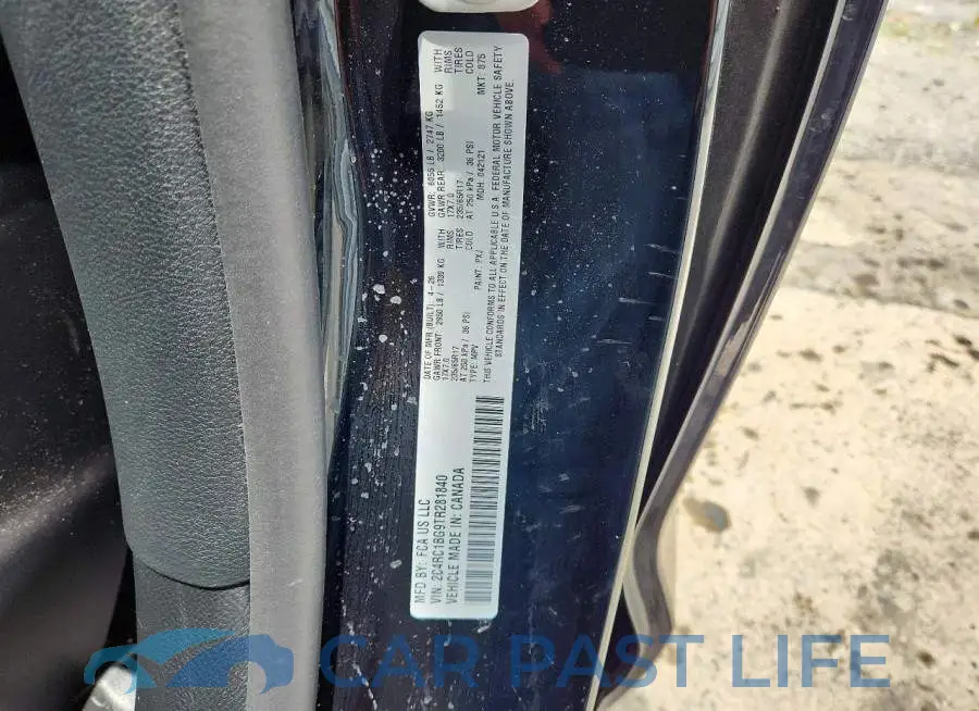 2C4RC1BG9TR281840# 13