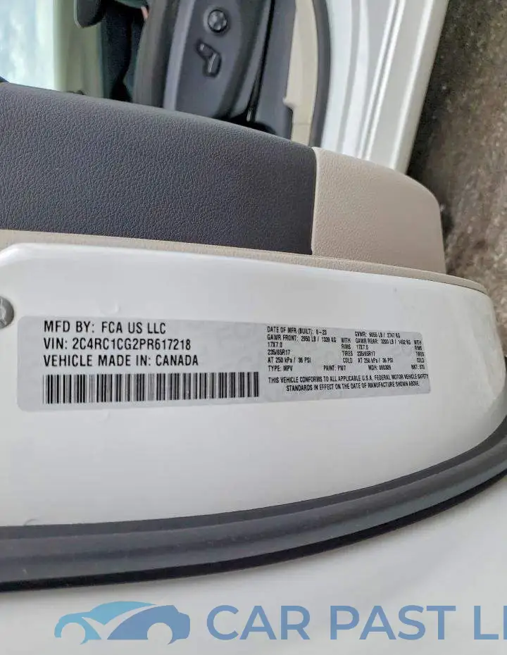 2C4RC1CG2PR617218# 13
