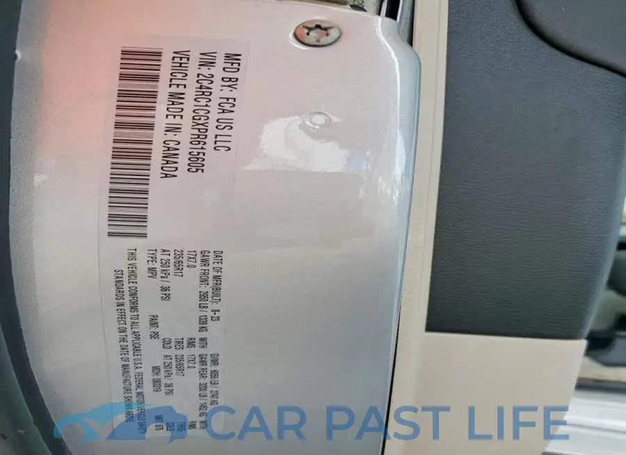 2C4RC1CGXPR615605# 13