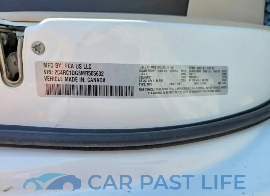 2C4RC1DG8MR505632# 13