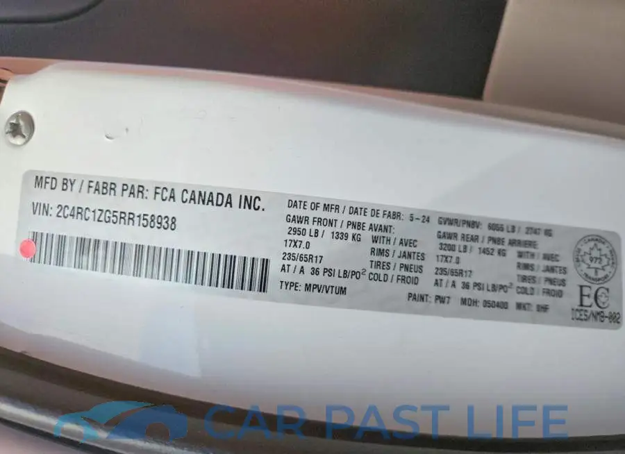 2C4RC1ZG5RR158938# 13