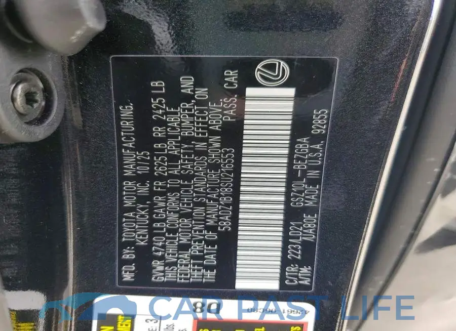 58ADZ1B18SU216553# 13