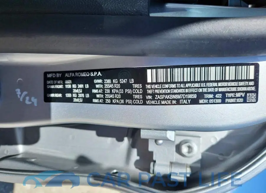 ZASPAKBN8M7D19859# 13