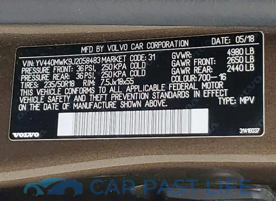 YV440MWK9J2058483# 13