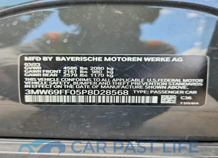 3MW69FF05P8D28568# 12