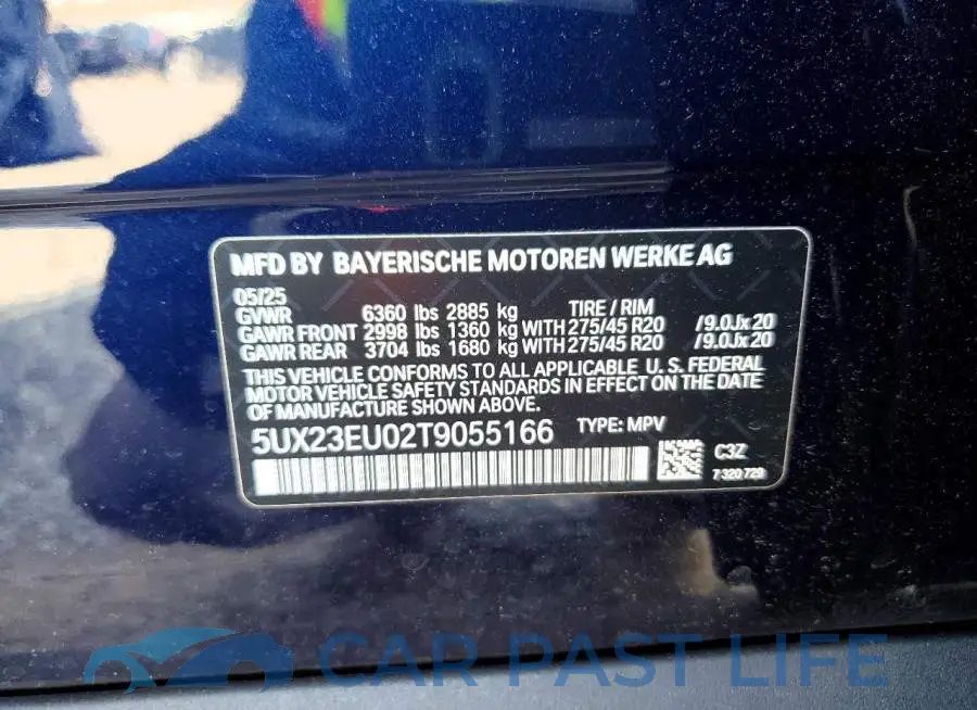 5UX23EU02T9055166# 13