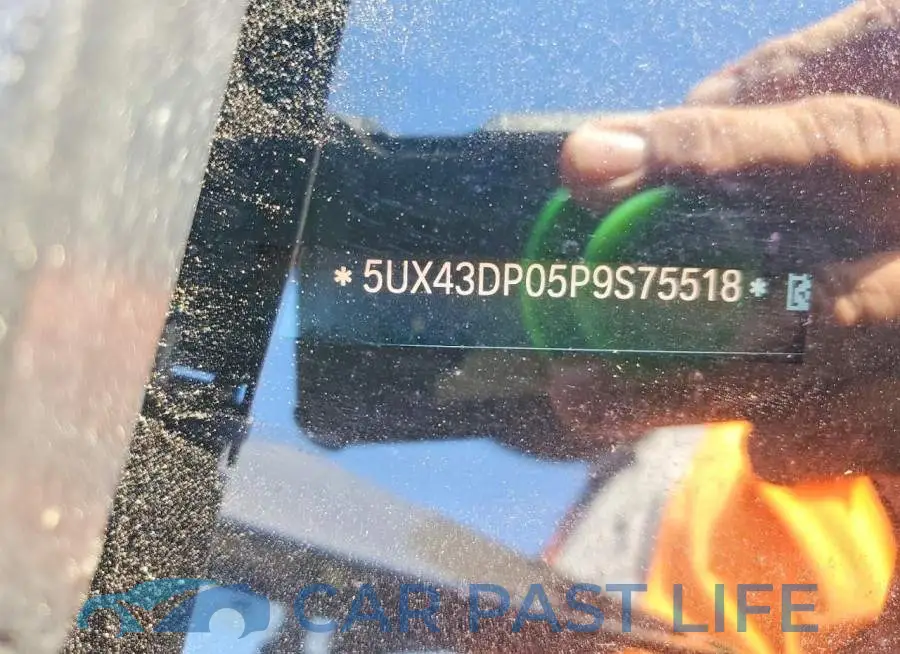 5UX43DP05P9S75518# 13