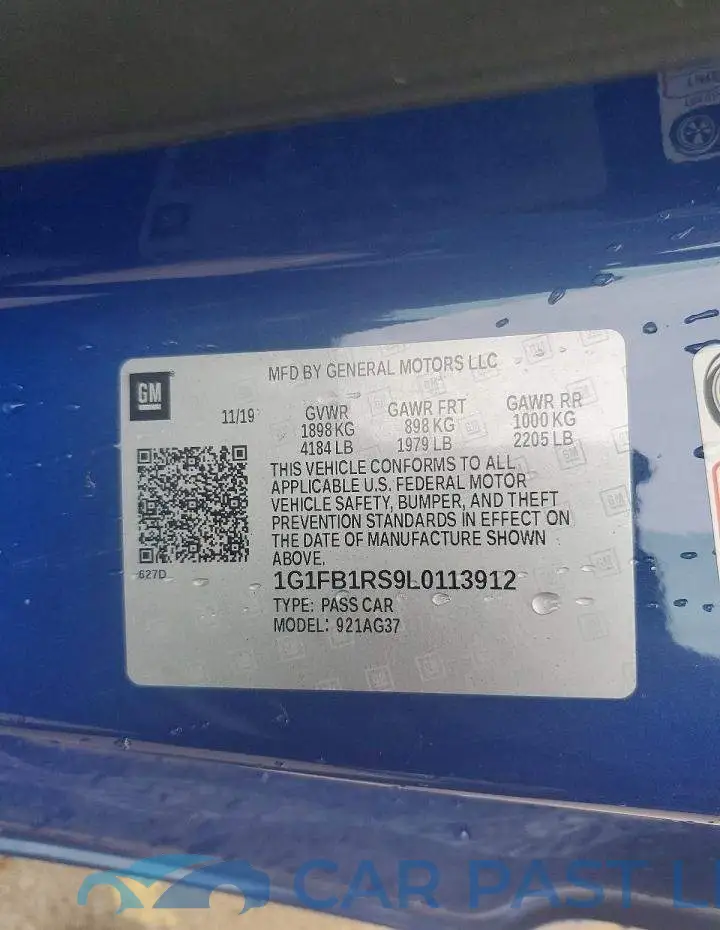 1G1FB1RS9L0113912# 12