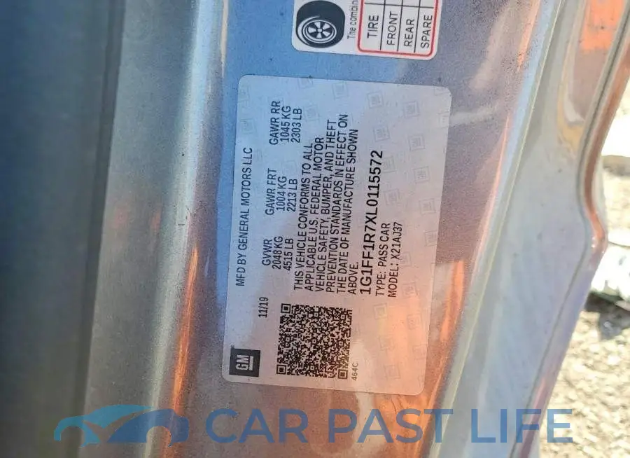 1G1FF1R7XL0115572# 12